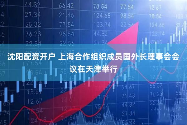 沈阳配资开户 上海合作组织成员国外长理事会会议在天津举行
